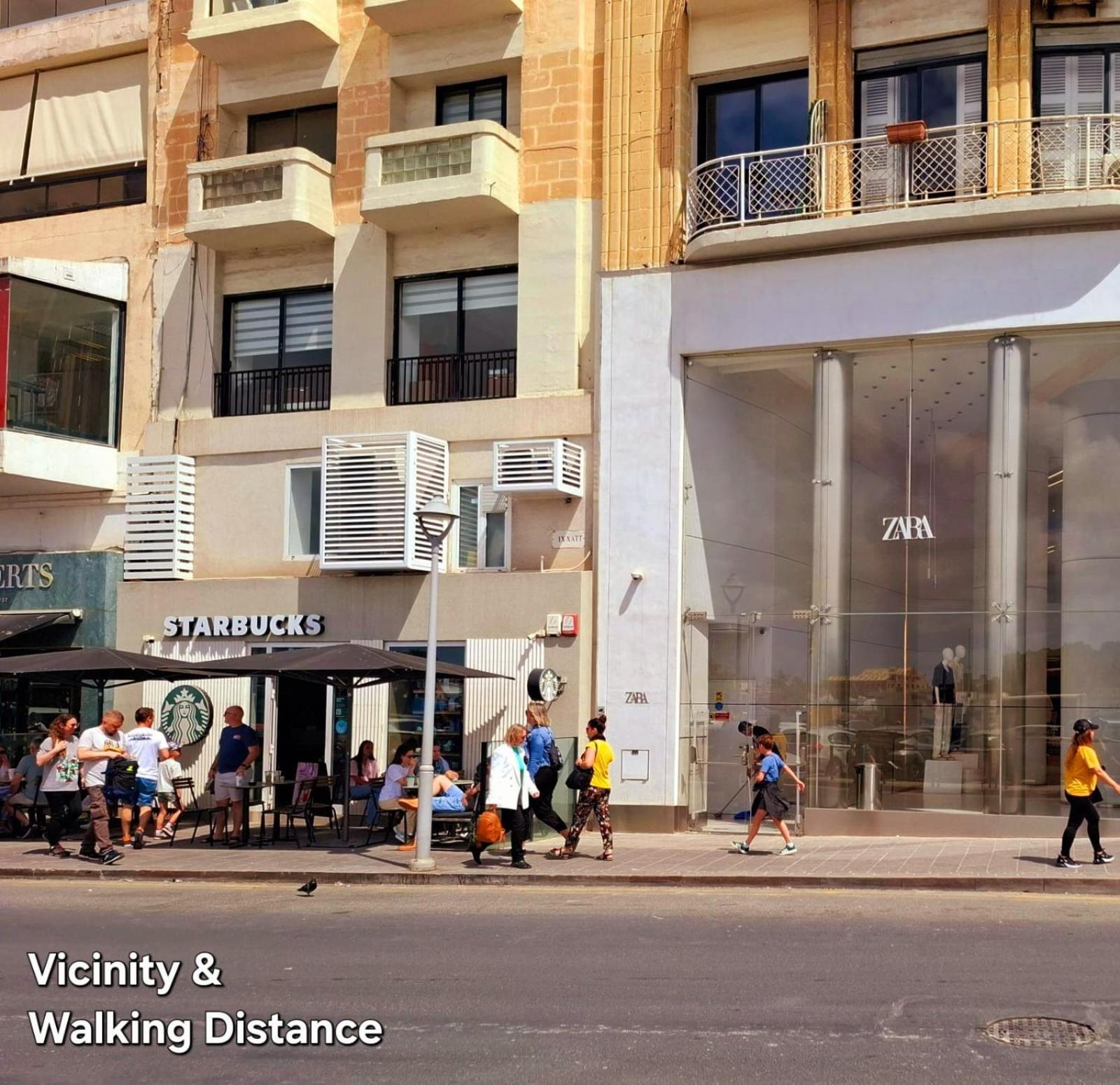 Modern Sliema Apartment Near Sea Ngoại thất bức ảnh